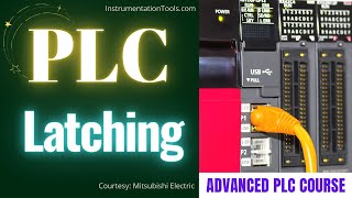 PLC Latching and Unlatching Circuit  Function and Ladder Logic [upl. by Lerim853]