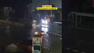 Heavy Rainfall at Asansol again on 5th August evening  Asansol Flood 2024  shorts asansolflood [upl. by Kcaz]