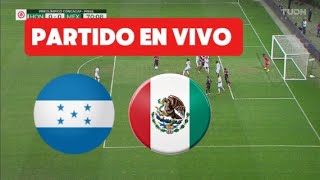 MEXICO VS HONDURAS EN VIVO LIGA DE NACIONAL CONCACAFCUARTOS DE final 2024 DEPORTES GAMERS [upl. by Aitahs]