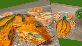 Pumpkin Jello Pudding  Kids love this  Fall vibe recipes  Recipe Tours [upl. by Farra295]