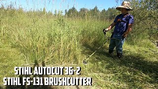 How To Fit A New STIHL Trimmer Bump Feed Head  Stihl AutoCut C262 [upl. by Htevi]