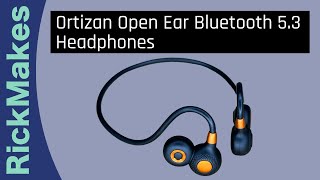 Ortizan Open Ear Bluetooth 53 Headphones [upl. by Adella]