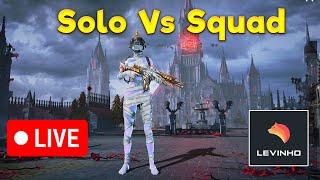 🔴 Levinho Solo Vs Squad 🔴 [upl. by Deehahs]