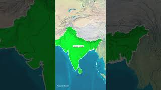 What would have happened if Indian subcontinent had remained United geography map knowledge [upl. by Jewett]