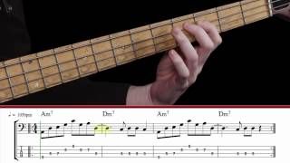 Learn Bass  Using Pentatonic Scales [upl. by Aztilay]