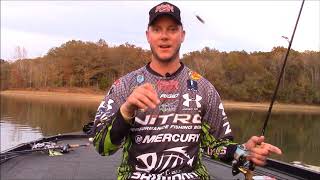 Jon VanDam How to Choose a DropShot Leader Length [upl. by Cathi]