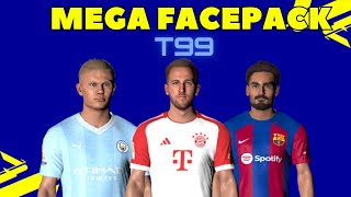 PES 2017 T99 MEGA FACEPACK 2023 DOWNLOAD amp INSTALL [upl. by Dryden391]