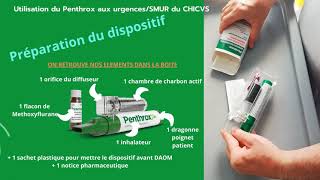 Utilisation du Penthrox aux urgencesSMUR du CHICVS [upl. by Materi]