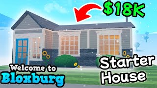 18K STARTER HOUSE  Bloxburg NO GAMEPASS [upl. by Eissirk271]