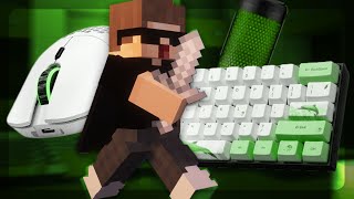 UNCUT Bedwars ASMR Keyboard amp Mouse Sounds  Hypixel Bedwars [upl. by Deeann]