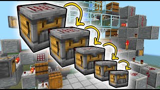 Crafty Crafter Crafting Crafters Crafter and Piston farms 121 Minecraft [upl. by Reppiks]