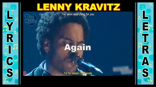 Lenny Kravitz Again Lyrics  Letra  Ingles  Español [upl. by Nyleak565]