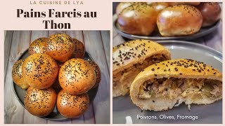 Recette facile de Pain Farci au Thon et Fromage Buns Maison [upl. by Newberry]