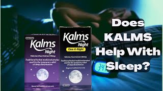 KALMS Sleeping Tablets Review  Do Herbal Sleep Remedies Work [upl. by Boeke]