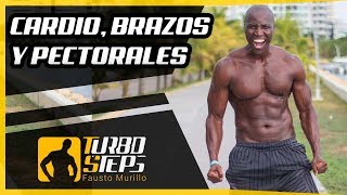 ENTRENAMIENTO SALVAJE DE CARDIO BRAZOS Y PECTORALES [upl. by Elnar58]