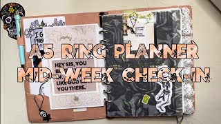 A5 Ring Planner  MidWeek CheckIn [upl. by Ahselrak854]