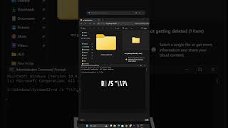 Windows 10 or 11 DELETE ANY FILES with Command Prompt chrome Windows Windows10 Windows11 [upl. by Sisson]