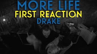 DRAKE  MORE LIFE FIRST REACTIONREVIEW JUNGLE BEATS FT HUDSON WRITES RAPS [upl. by Ecnerual]