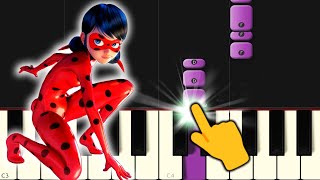 👆 Miraculous Ladybug Hawk Moth Theme Song PLAYED WITH ONE FINGER [upl. by Annaiviv]