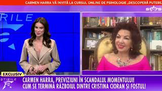 Carmen Harra  Cristina Cioran încheie o relație karmică să facă pace și să meargă mai departe [upl. by Wiles]