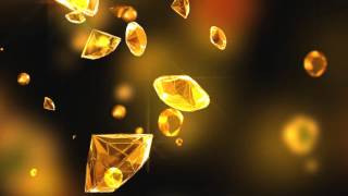 Falling Diamonds  4K Relaxing Background [upl. by Gader]