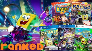 Ranking EVERY Nickelodeon Racing Game WORST TO BEST Top 7 Games [upl. by Reena237]