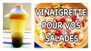 Ep 156  Recette  Vinaigrette Maison Simple et Délicieuse Rééquilibrage Alimentaire  Régime [upl. by Heady]