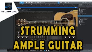 REALISTIC STRUMMING WITH AMPLE GUITAR  EP 01 [upl. by Intosh]