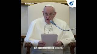 Papa Francisco Llegó la hora de dejar de contaminar y saquear la Tierra [upl. by Hayse340]