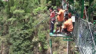 BUNGY FUN 🤩 votekoshi The last resort Sindhupalchok Nepal [upl. by Adlaremse]