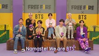 Wait For Namaste We are BTS🇮🇳💜  Free Fire X BTS Shorts [upl. by Phox267]