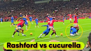 Marcus Rashford vs Cucurella 😳  Unstoppable [upl. by Derrick445]