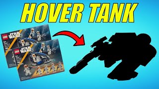 332nd HOVER TANK Alternate Build  2x LEGO 75359 Battlepack [upl. by Ricca]