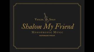 Shalom My Friend  Violin Solo [upl. by Leahcimaj]