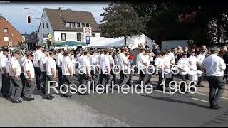 Schützenfest Das Tambourkorps Rosellerheide 1906 [upl. by Yerhpmuh129]