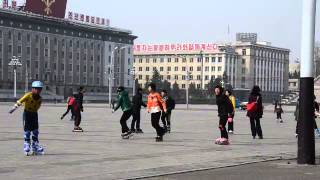 Inline Skating in North Korea [upl. by Eelarac159]