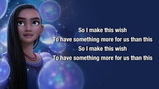 This Wish  Ariana Debose Lyrics From  Wish  Original Motion Picture Soundtrack [upl. by Ebbarta]