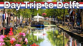 Exploring Delft A Perfect Day Trip from Amsterdam [upl. by Gorski]