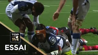 TOP 14  Essai Nemani NADOLO 1 MHR  Oyonnax  Montpellier  J17  Saison 20172018 [upl. by Delia]