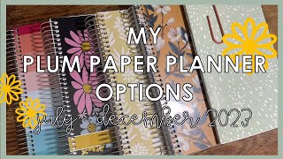 My plum paper planner options for the rest of 2023 [upl. by Mariko819]