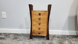 5 Drawer Jewelry Chest Build [upl. by Carling]