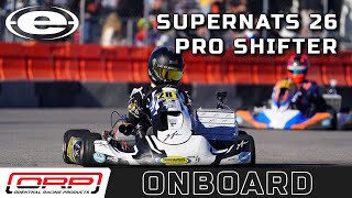 EKN OnBoard  SKUSA SuperNationals 26  Ethan Booher  Odenthal Racing Products [upl. by Baerl769]