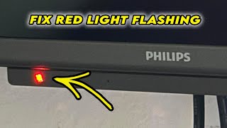 How to Fix Philips TV with Red Light Blinking Flashing [upl. by Ariem]