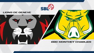 SB LEAGUE｜Day 3 GENEVE vs MONTHEY [upl. by Airotkiv14]