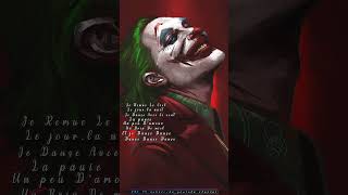 Joker BGM Song🃏  Derniere Danse with English lyrics ✨Status video lyrics ✨⭐😈 [upl. by Airbmac766]