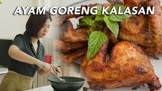 Kesukaan Keluarga Resep Ayam goreng kalasan  IDE JUALAN [upl. by Hanah409]