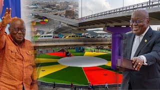 LIVE President Nana Addo Commissions 📸 Obetsebi Lamptey Interchange Phase II [upl. by Amor]