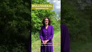 Rt Hon Theresa Villiers MPs message on Mullivaikkal Day 2024 [upl. by Yssak]