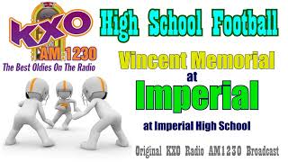 Vincent Memorial at Imperial High School Football Friday August 30 2024 [upl. by Gratt]