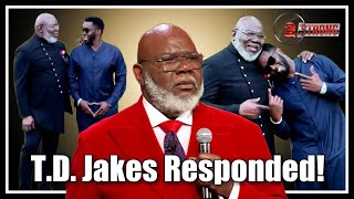 TD Jakes Responds With Crocodile Tears amp Shaking Hands [upl. by Annabal519]